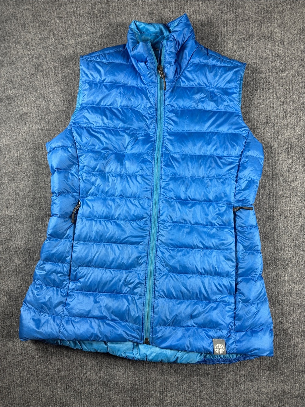 REI Co-Op 650 Down Sleeveless Puffer Vest Blue